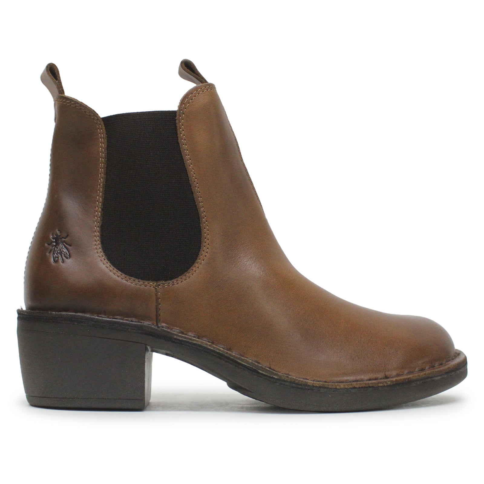 Fly London MEME030FLY Rug Leather Womens Boots#color_camel