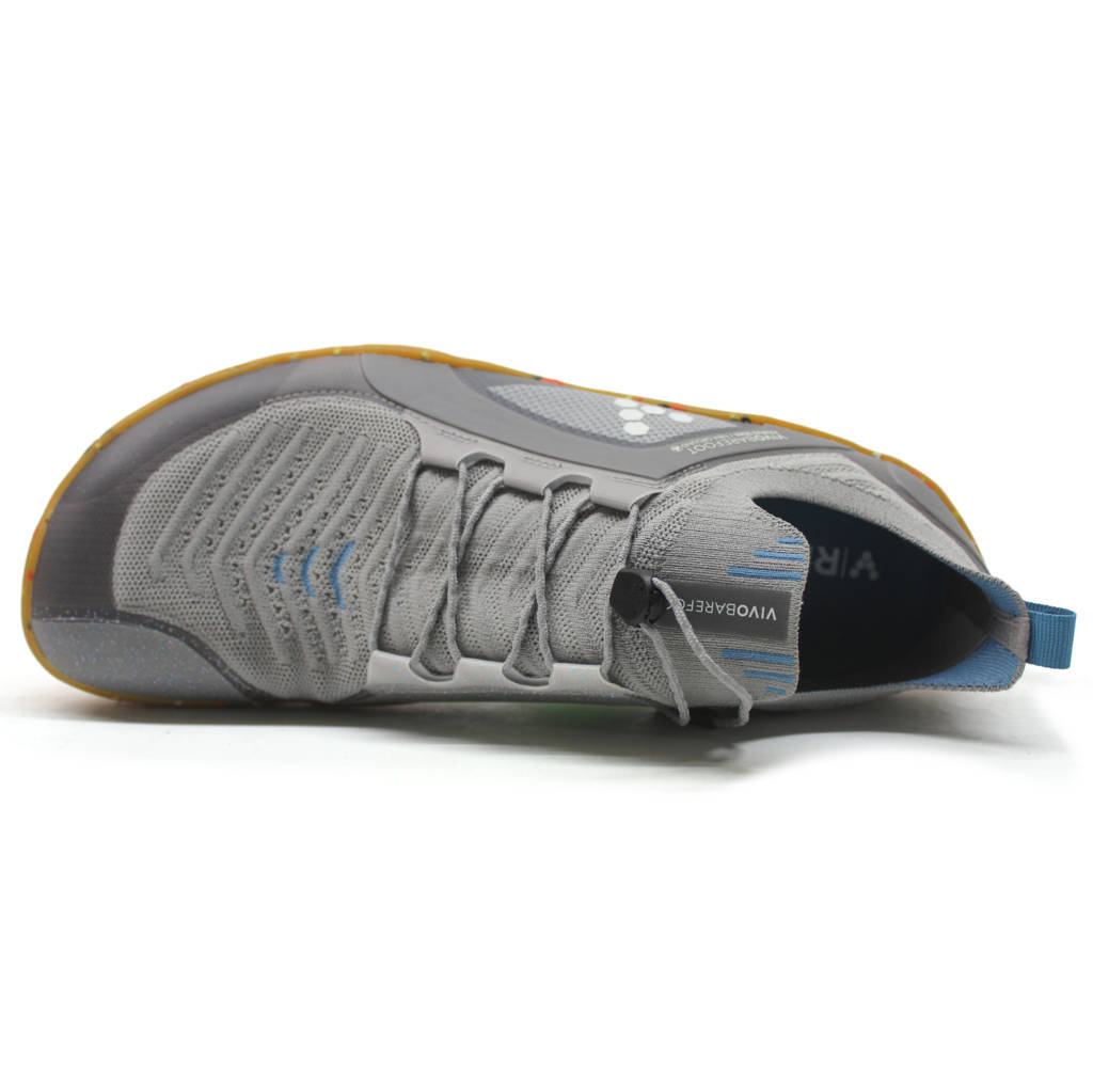 Vivobarefoot Primus Trail Knit FG Textile Synthetic Mens Sneakers#color_grey
