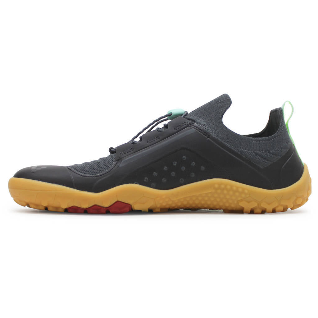 Vivobarefoot Primus Trail Knit FG Textile Synthetic Mens Sneakers#color_graphite gum