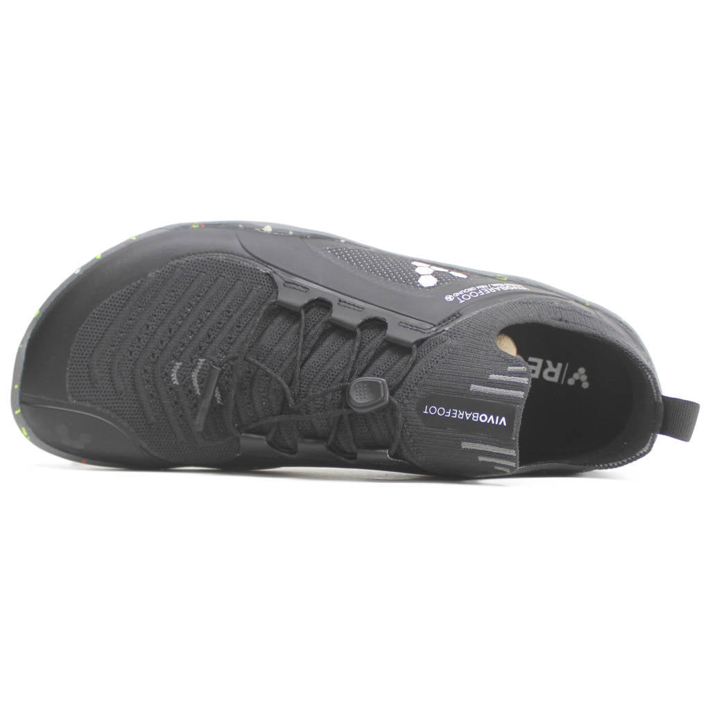 Vivobarefoot Primus Trail Knit FG Textile Synthetic Mens Sneakers#color_obsidian grey