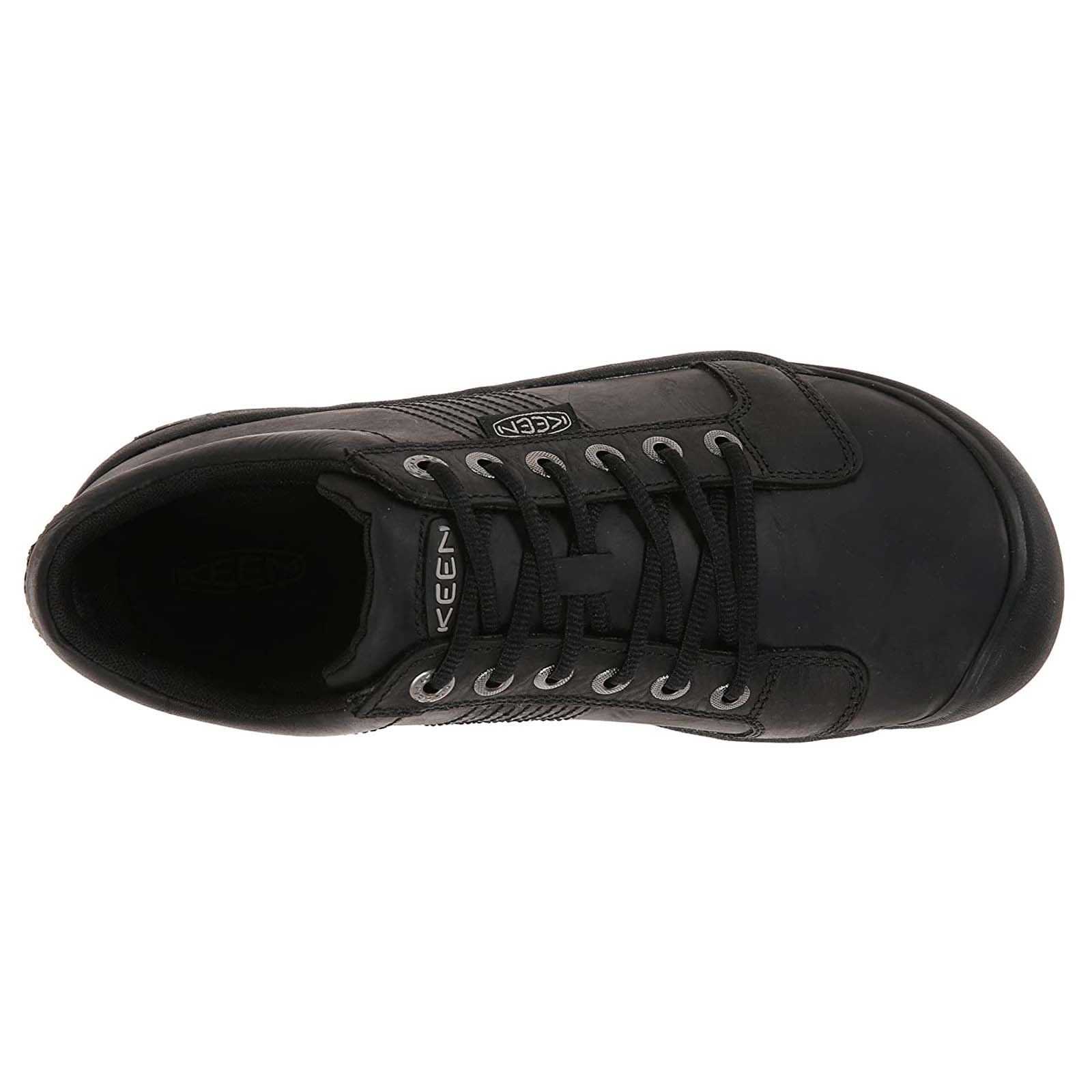 Keen Austin 1002990 Leather Mens Shoes - Black - 41#color_black
