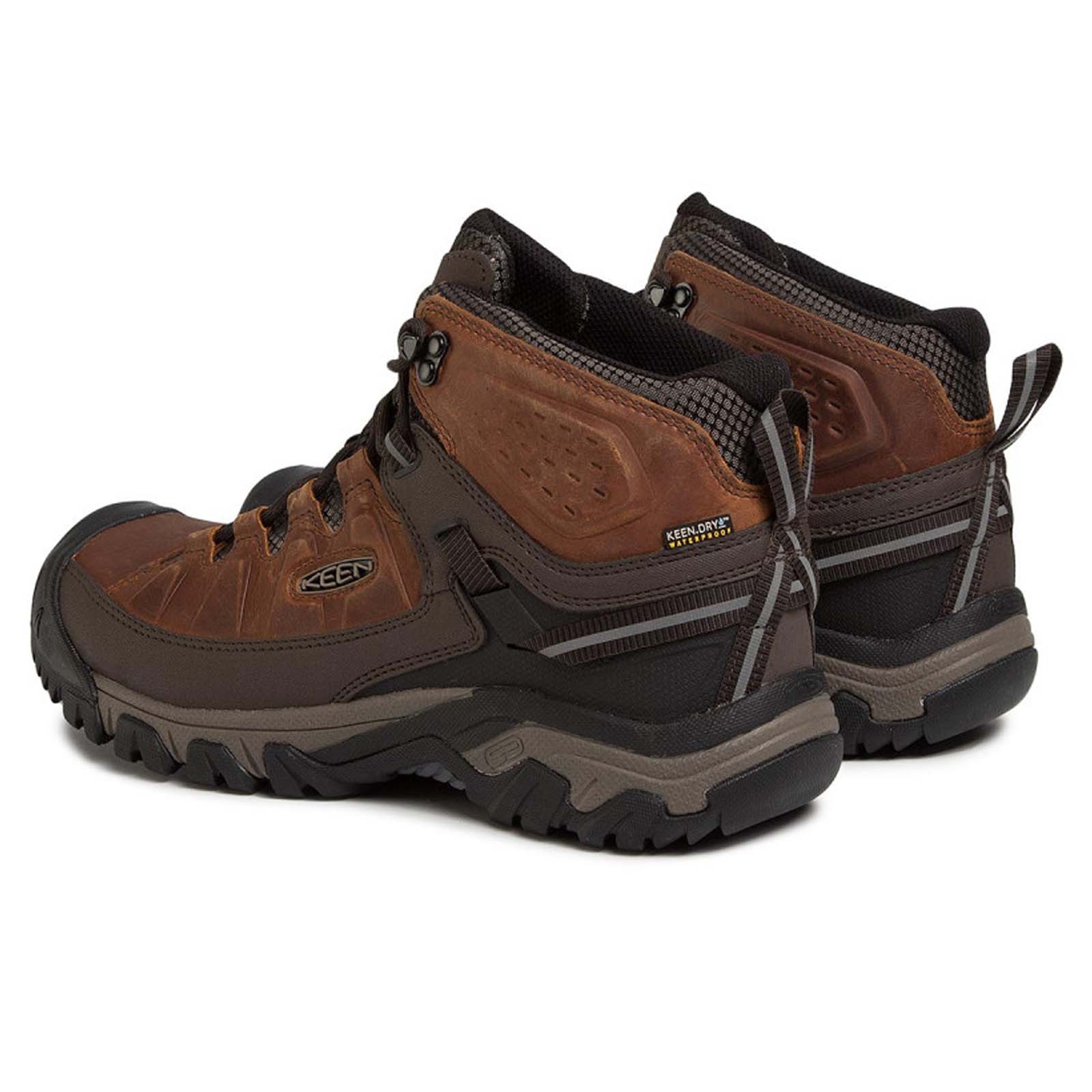 Keen Targhee III 1023030 Leather Mens Boots - Chesnut Mulch - 42#color_chesnut mulch