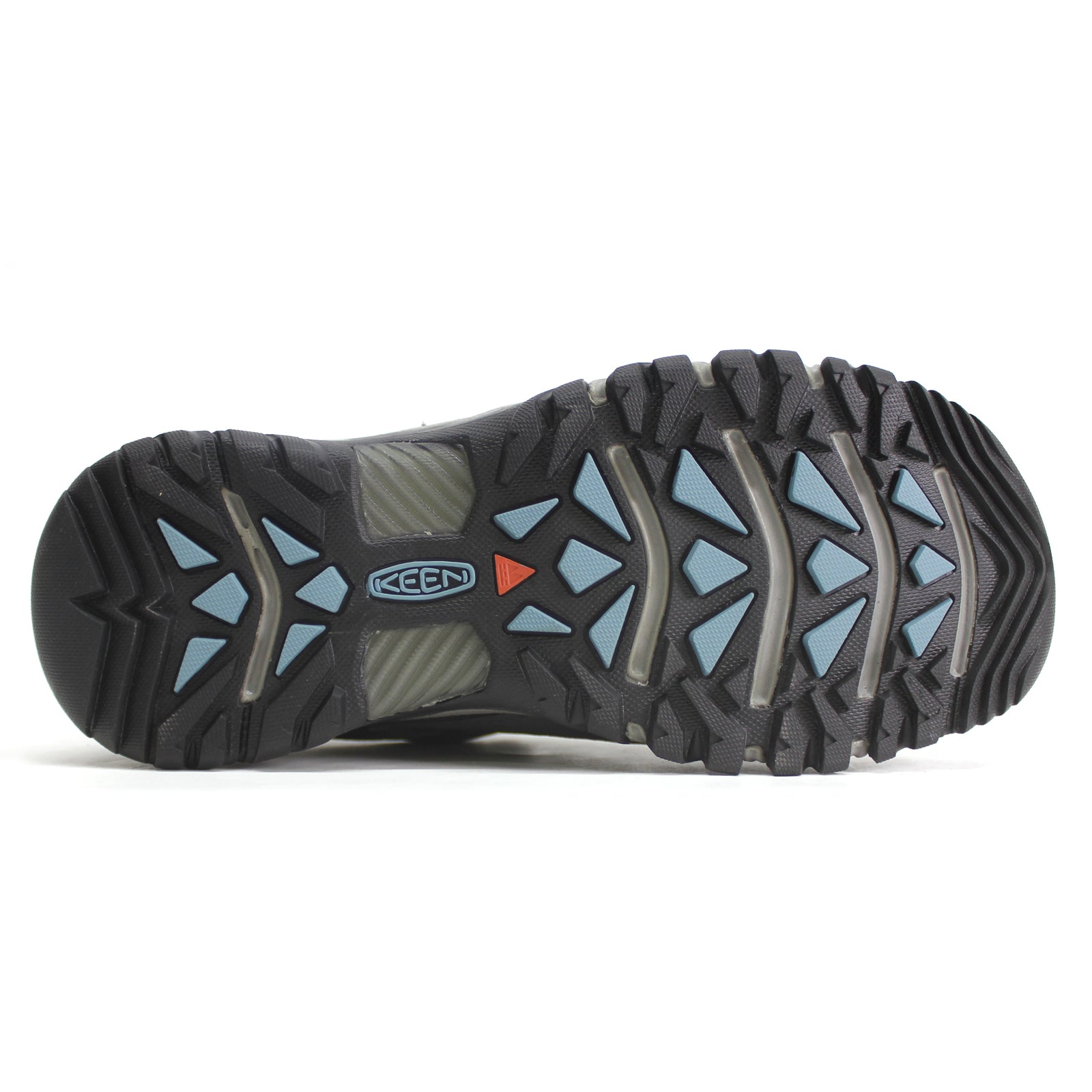 Keen Targhee III Waterproof Leather Women's Hiking Sneakers#color_magnet smoke blue