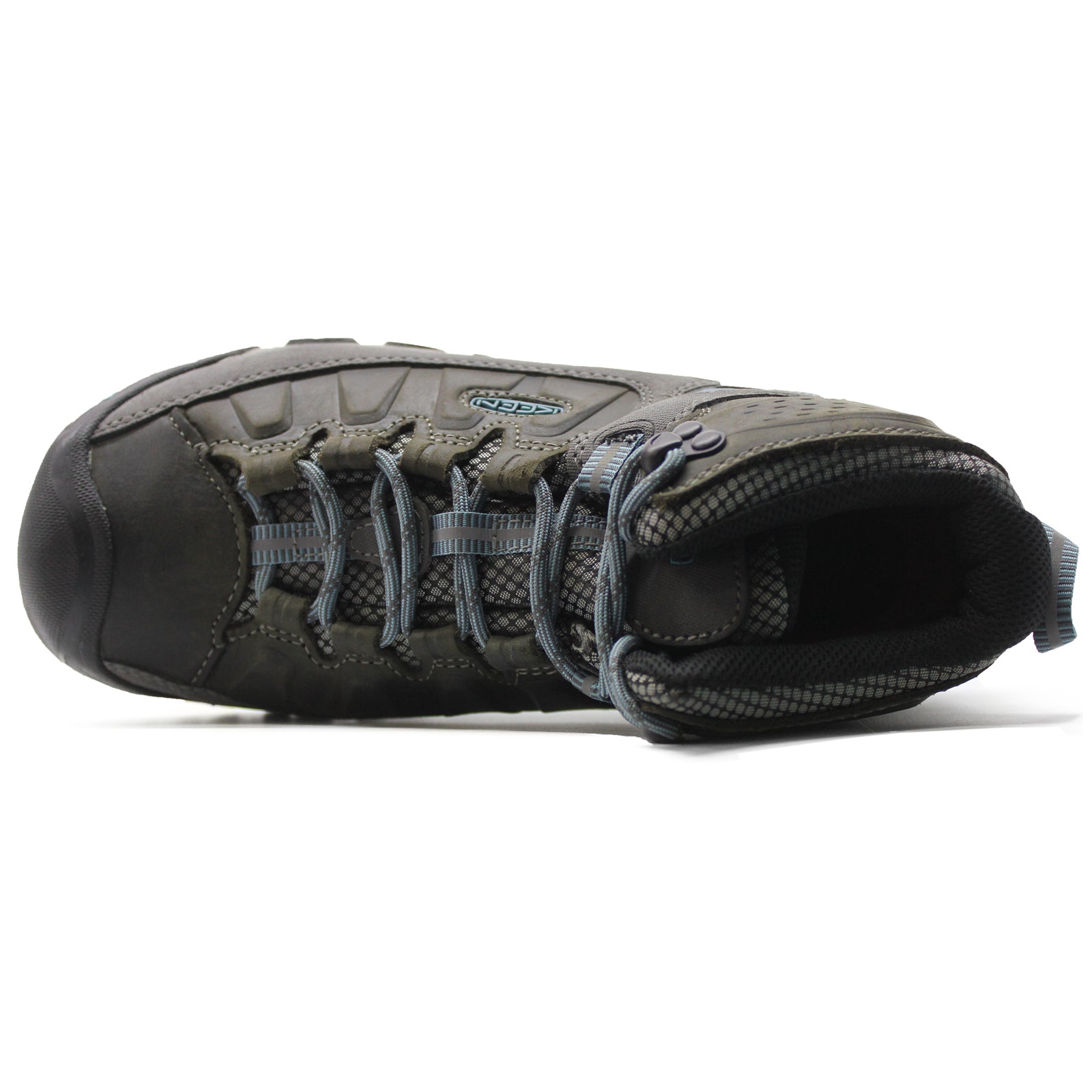Keen Targhee III Mid 1023040 Leather Textile Womens Boots - Magnet Atlantic Blue - 37.5#color_magnet atlantic blue