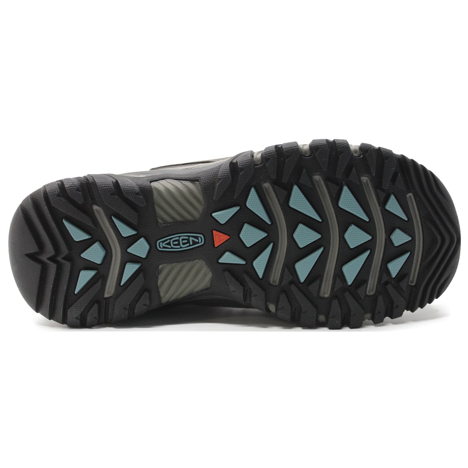 Keen Targhee III Mid 1023040 Leather Textile Womens Boots - Magnet Atlantic Blue - 37.5#color_magnet atlantic blue