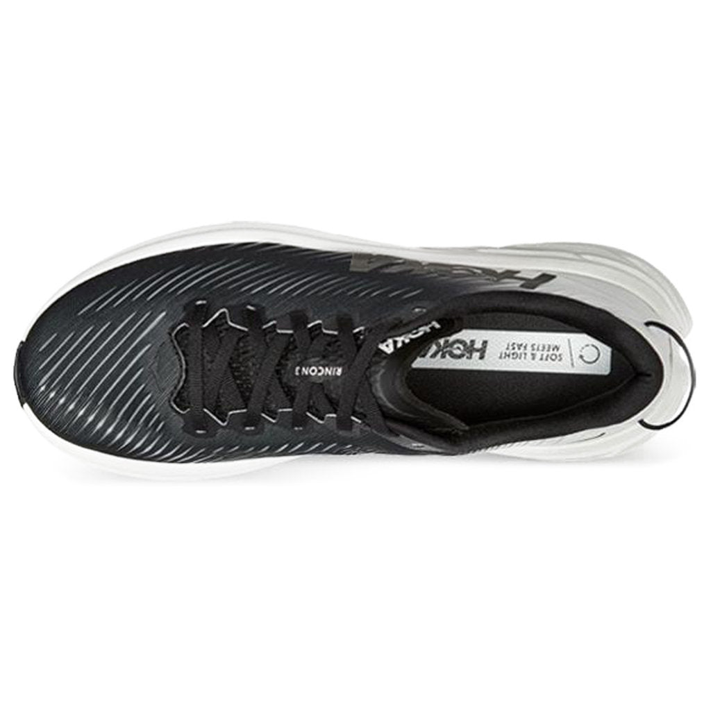 Hoka Rincon 3 Mesh Men's Running Shoes#color_black white