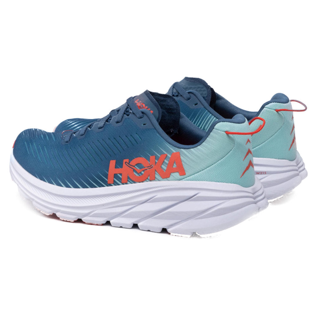 Hoka Rincon 3 Mesh Men's Running Shoes#color_real teal eggshell blue