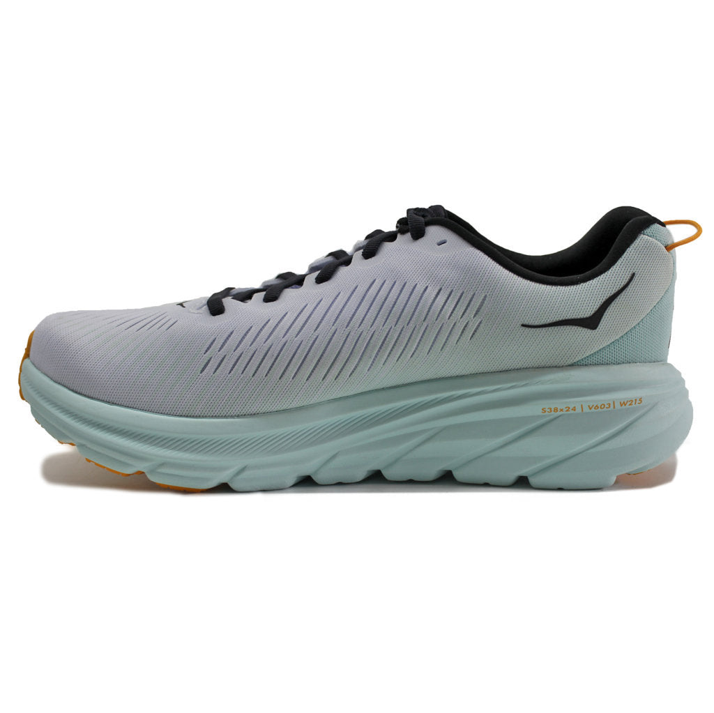 Hoka Rincon 3 Mesh Men's Running Shoes#color_white blue glass