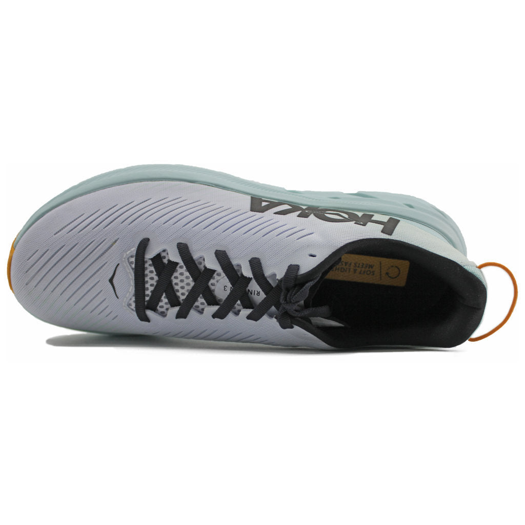 Hoka Rincon 3 Mesh Men's Running Shoes#color_white blue glass