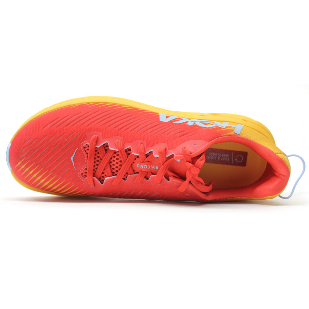 Hoka Rincon 3 Mesh Men's Running Shoes#color_fiesta amber yellow
