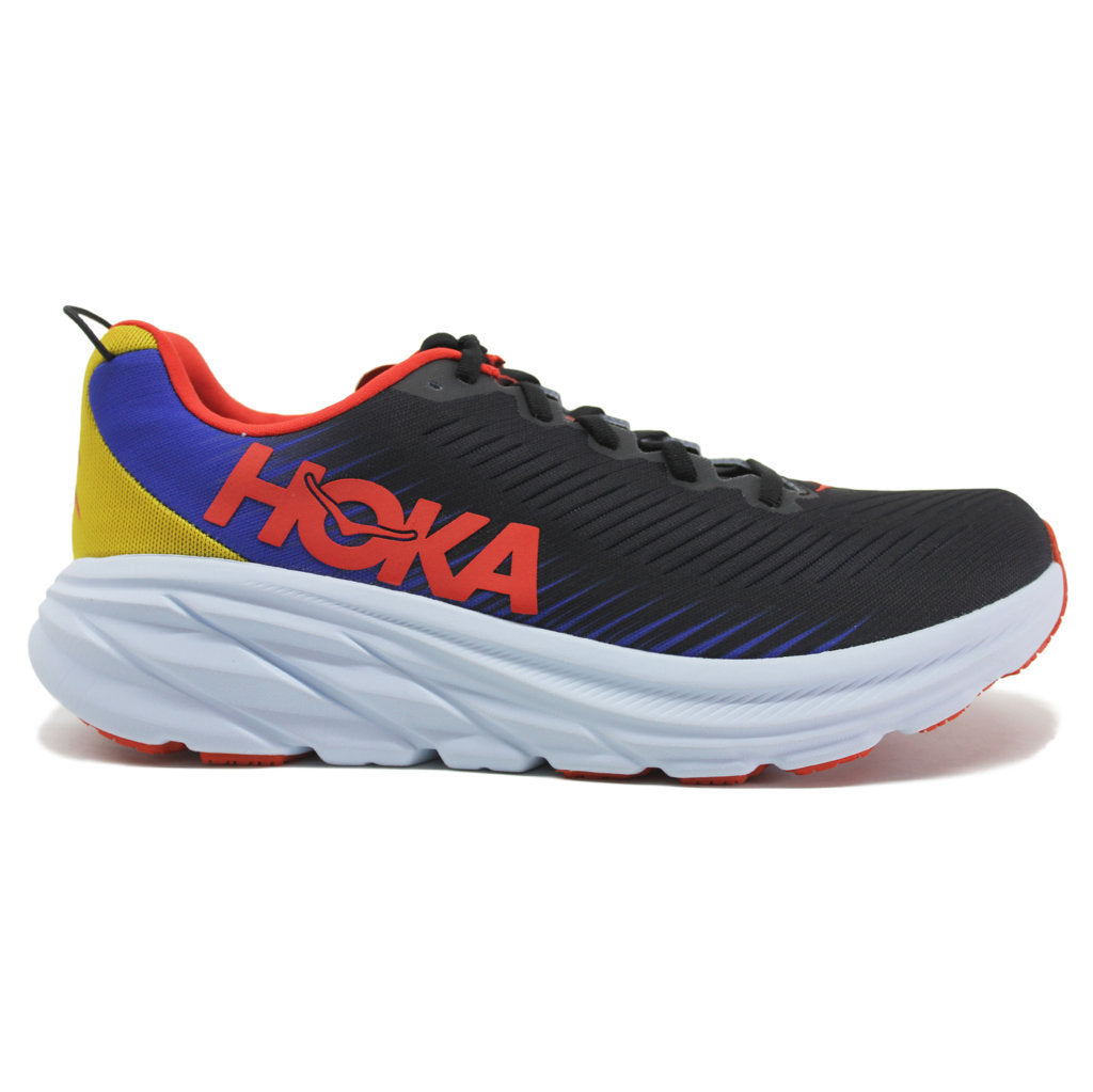 Hoka Rincon 3 Mesh Men's Running Shoes#color_black dazzling blue