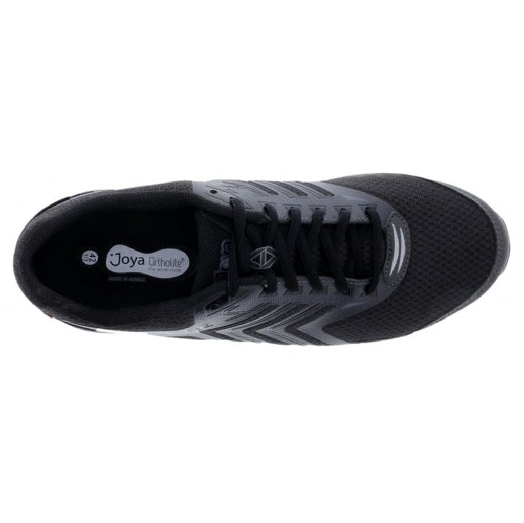 Joya Flash SR PU Leather & Textile Men's Sneakers#color_black