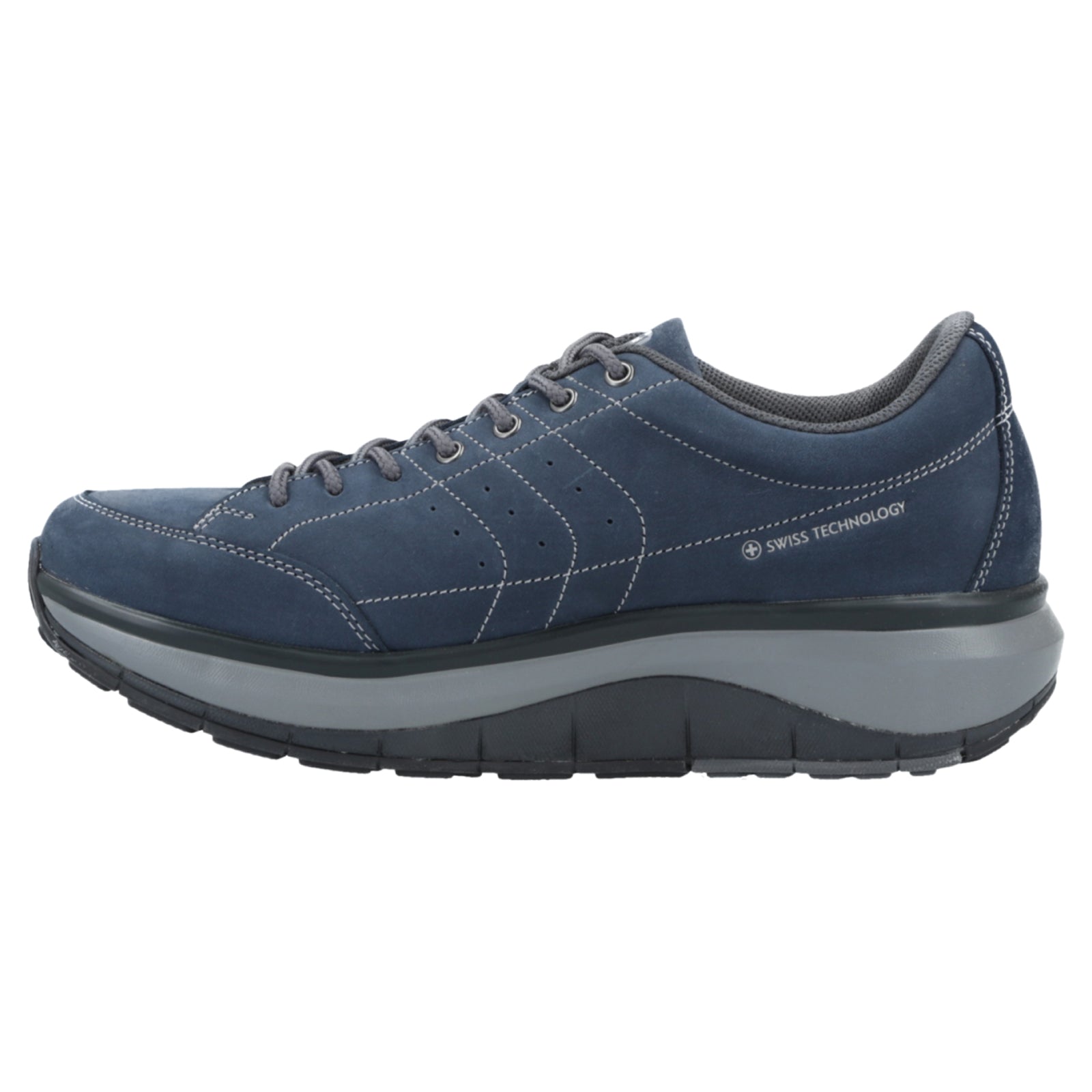 Joya Moscow Nubuck Leather Mens Shoes#color_dark blue