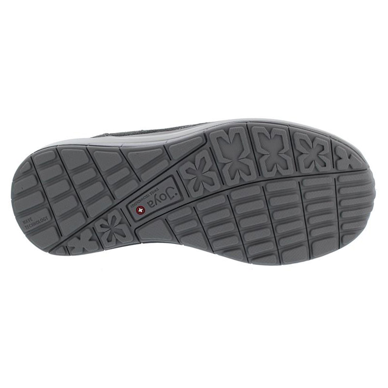 Joya  Venice Leather Textile Womens Shoes#color_dark grey