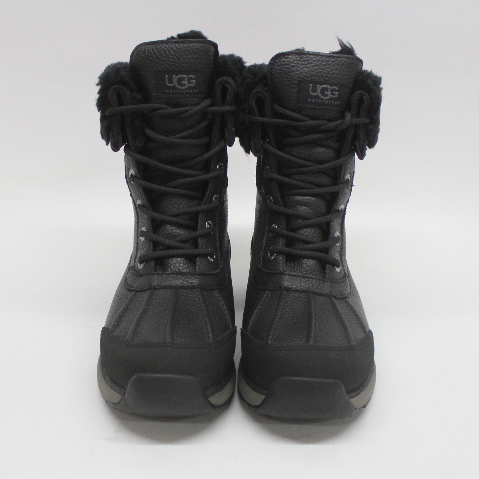 Ugg Adirondack III 1095141-BBLC Leather Womens Boots - Black Black - 39#color_black black