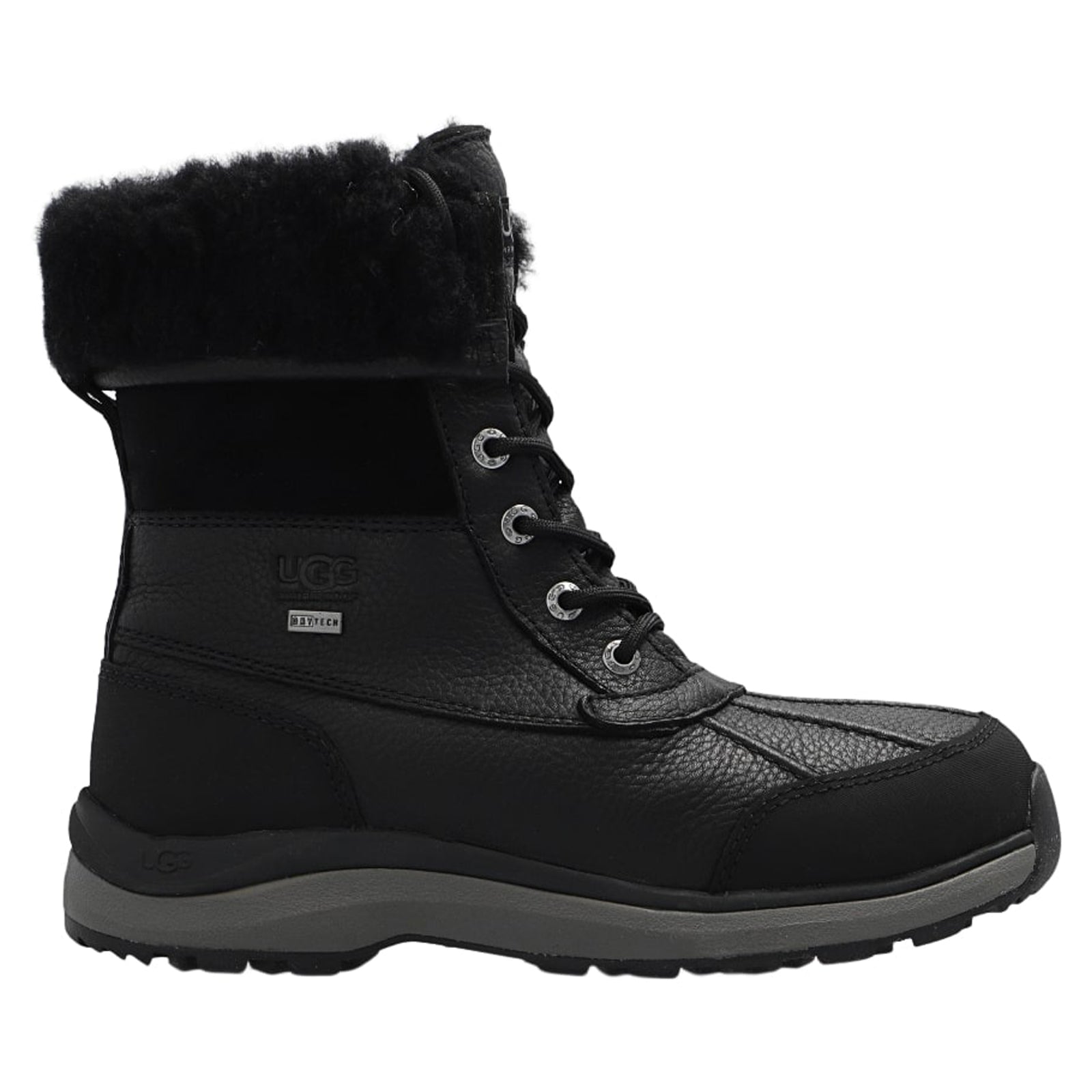 Ugg Adirondack III 1095141-BBLC Leather Womens Boots - Black Black - 39#color_black black