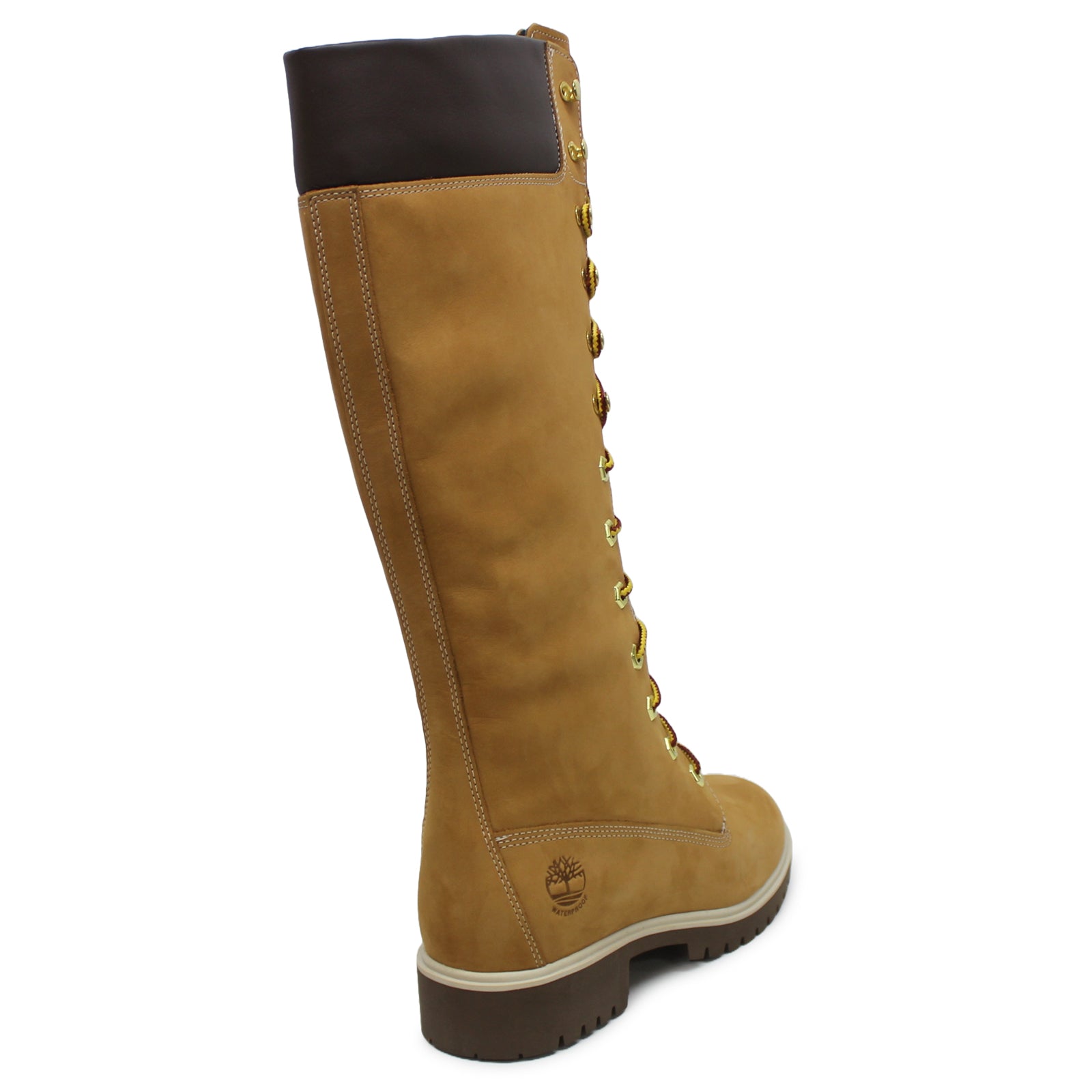 Timberland Premium 14 Inch Nubuck Leather Women s Calf Length Boots