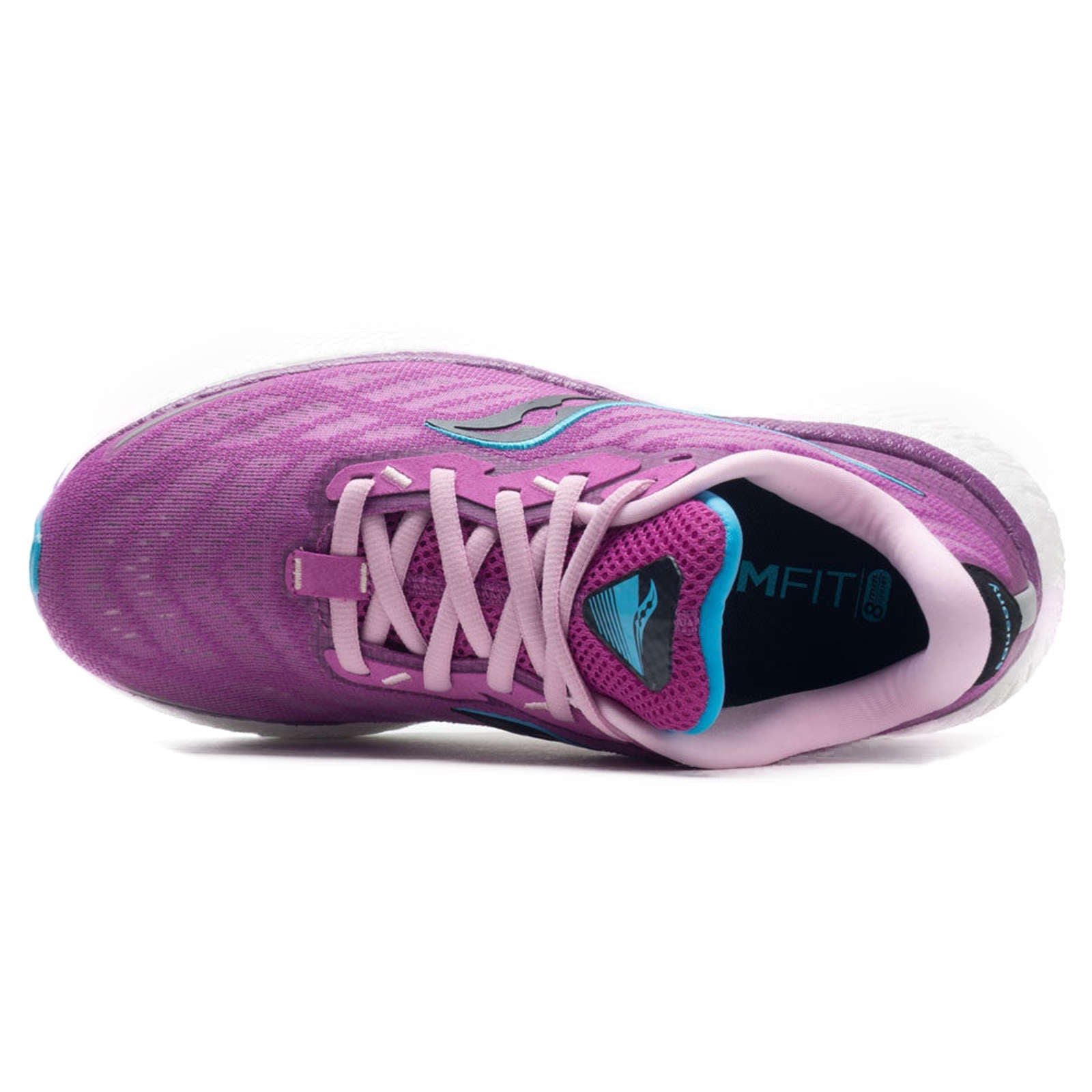 Saucony Triumph 19 Synthetic Textile Women's Running Shoes#color_razzle blaze
