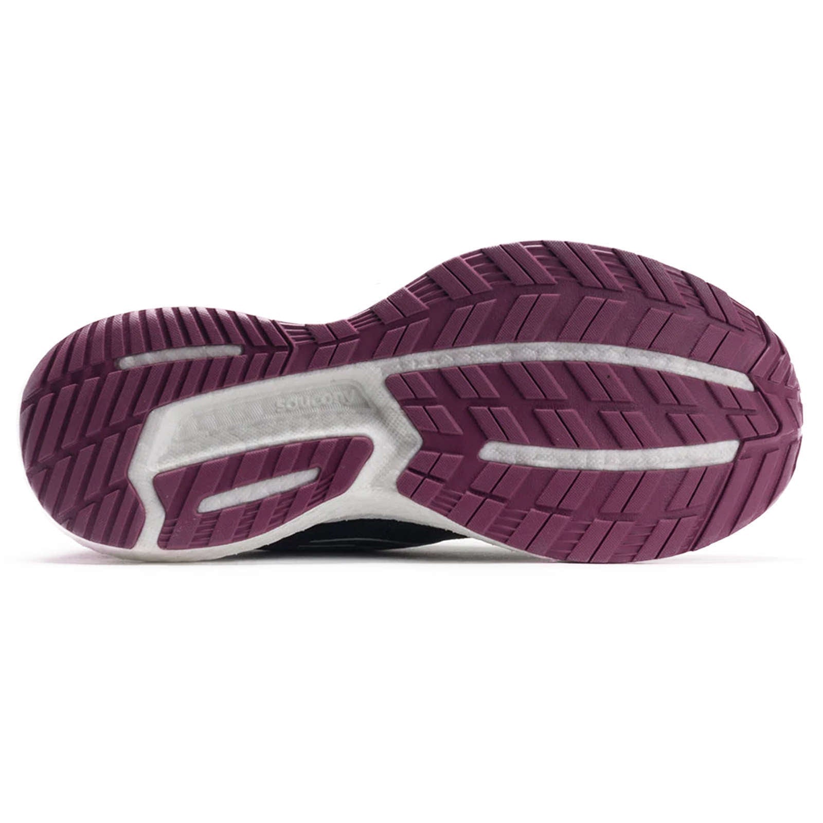 Saucony Triumph 19 Synthetic Textile Women's Low-Top Sneakers#color_shadow quartz