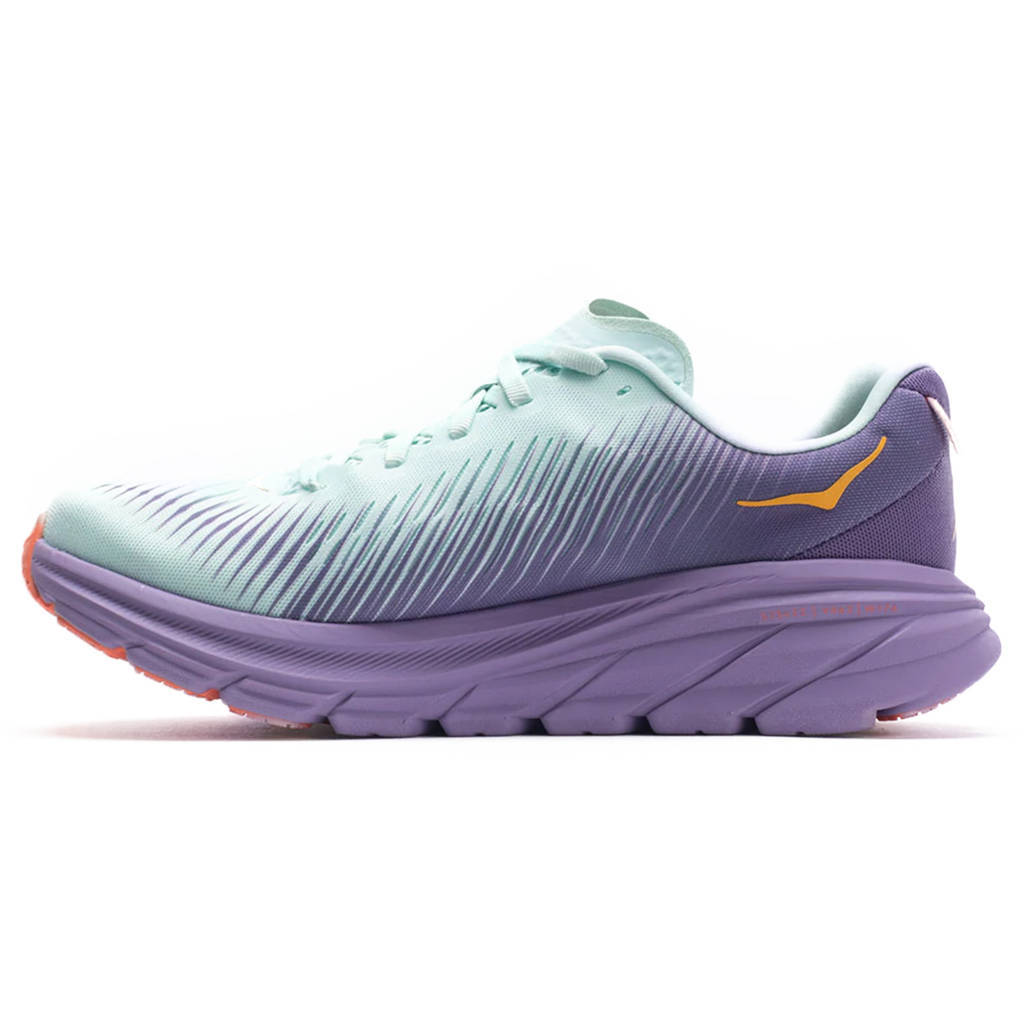 Hoka One One Rincon 3 Synthetic Textile Womens Sneakers#color_blue glass chalk violet