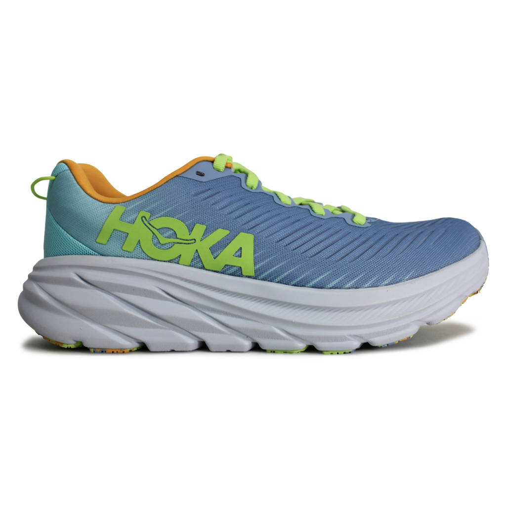 Hoka One One Rincon 3 Synthetic Textile Womens Sneakers#color_dusk cloudless