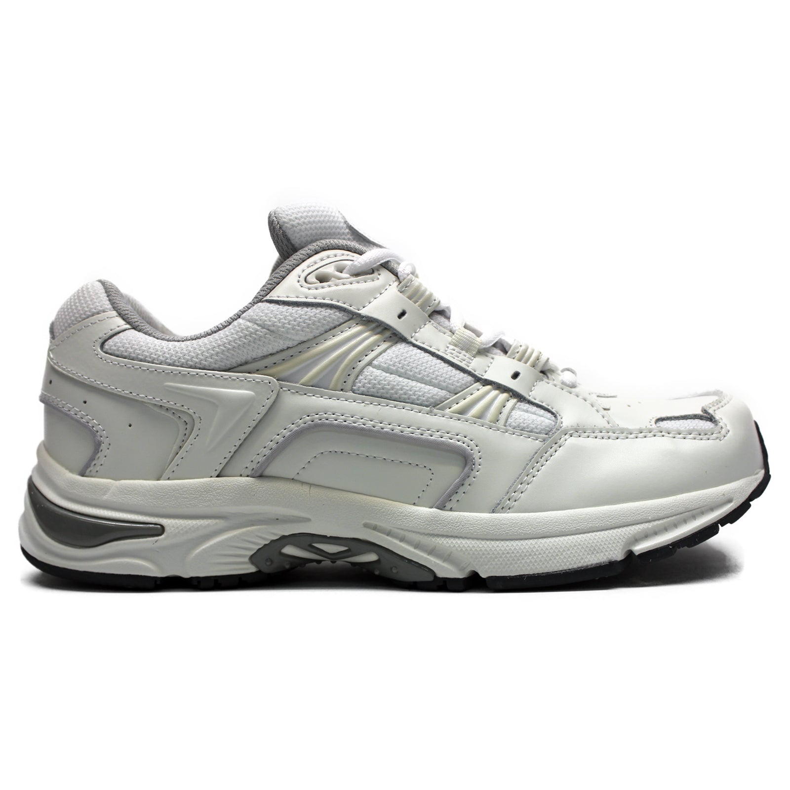Vionic 23Walk Leather Textile Womens Trainers#color_white