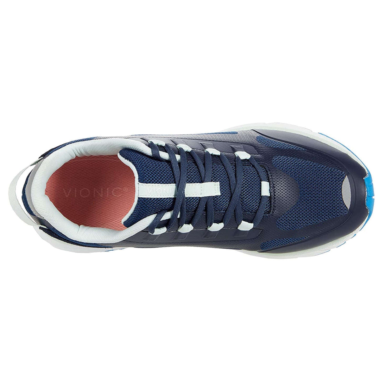 Vionic Edin Synthetic Textile Womens Sneakers#color_dark blue