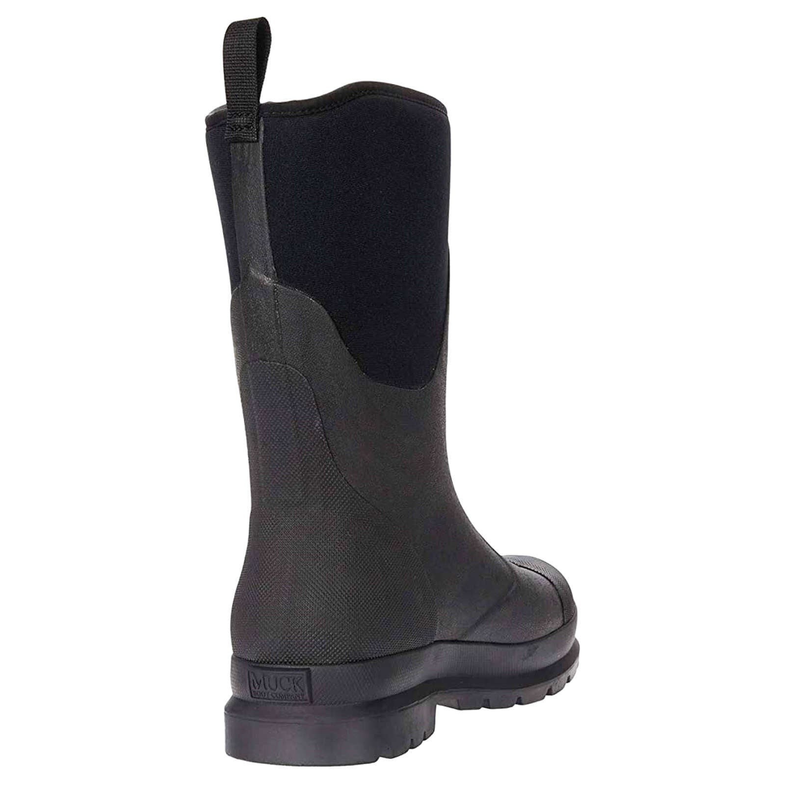 Muck Boot Chore Classic Mid Rubber Women's Classic Short Boots#color_black