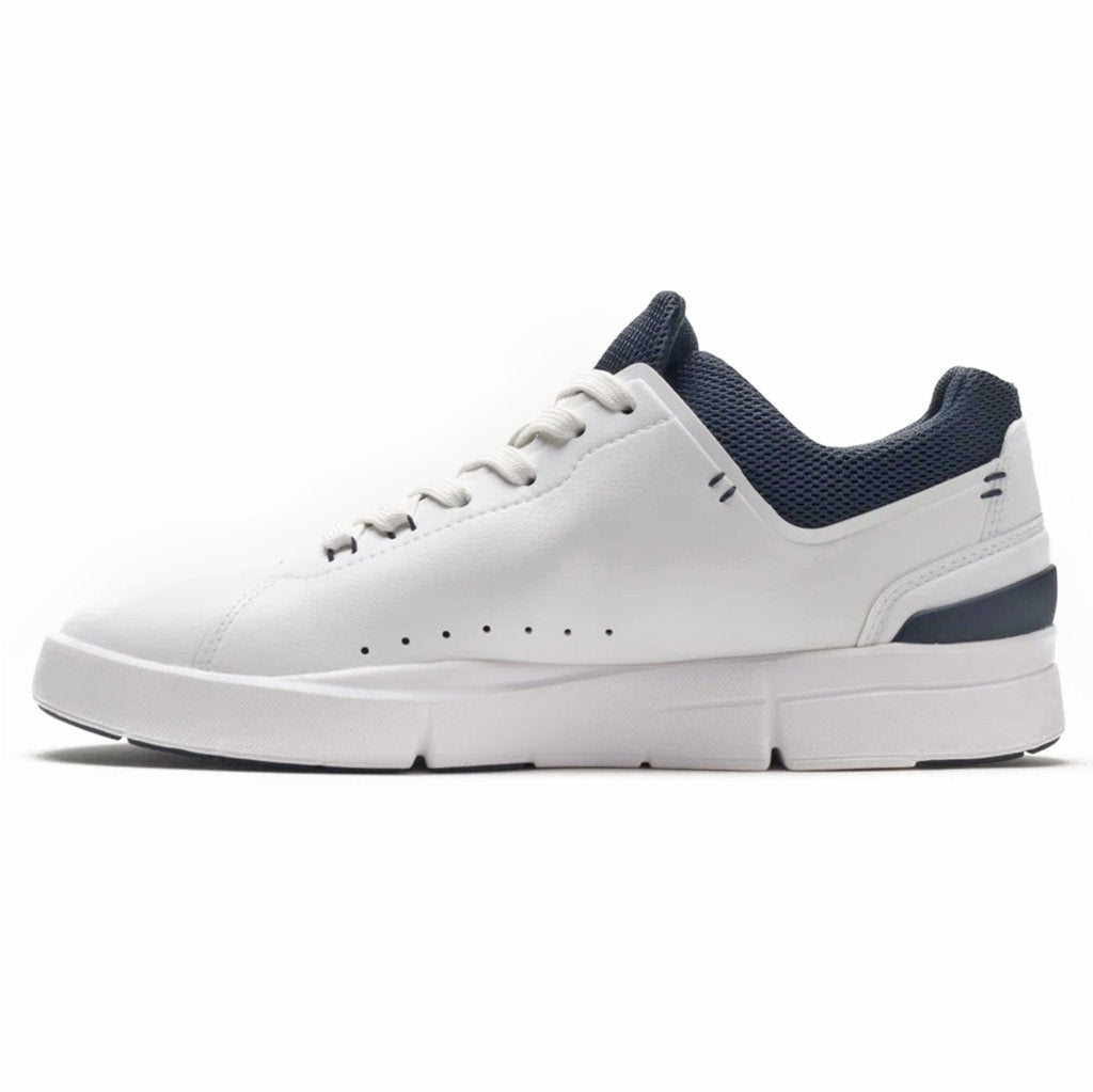 On Running The Roger Advantage Textile Men's Low-Top Sneakers#color_white midnight