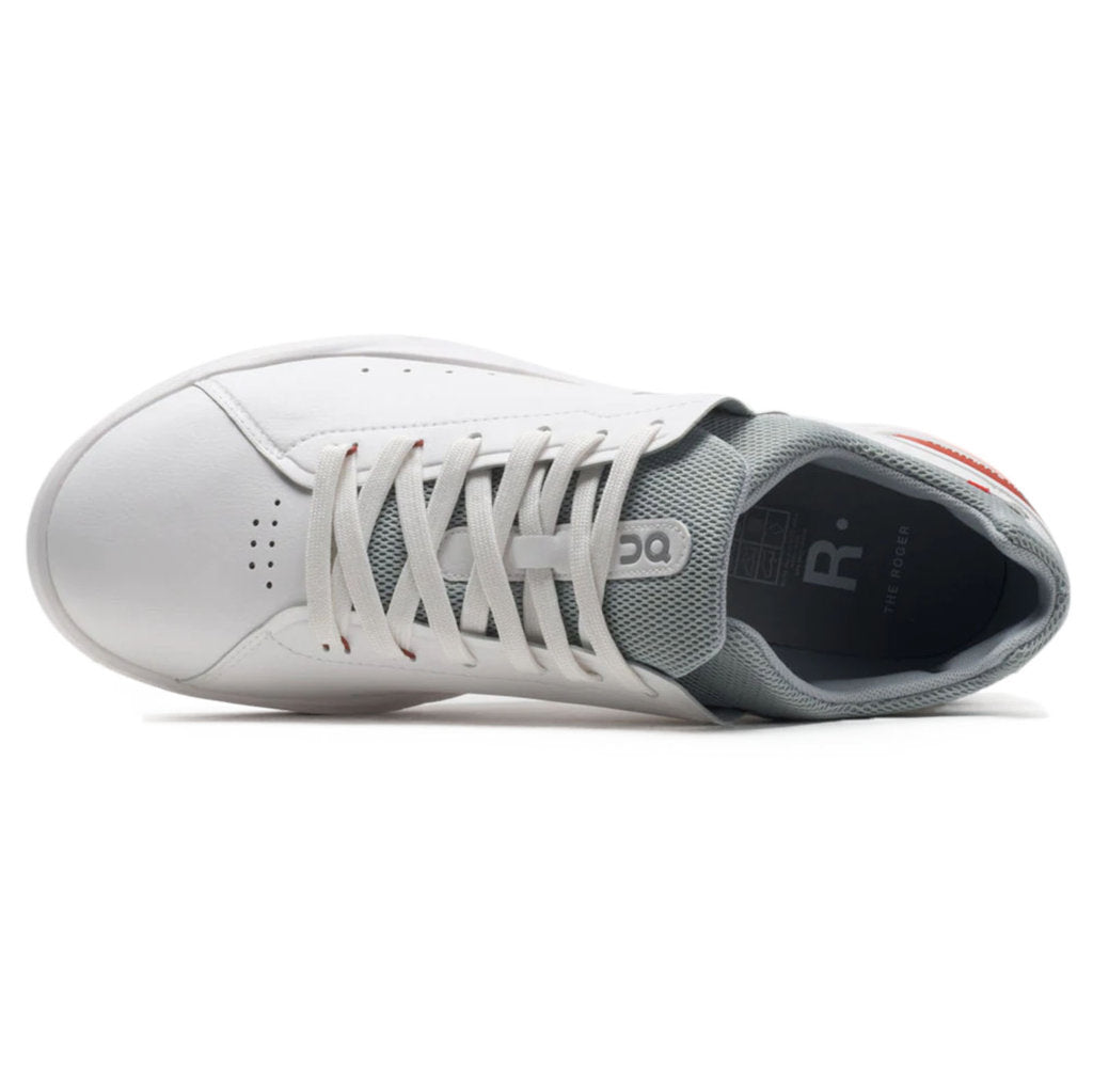 On Running The Roger Advantage Textile Men's Low-Top Sneakers#color_white flare