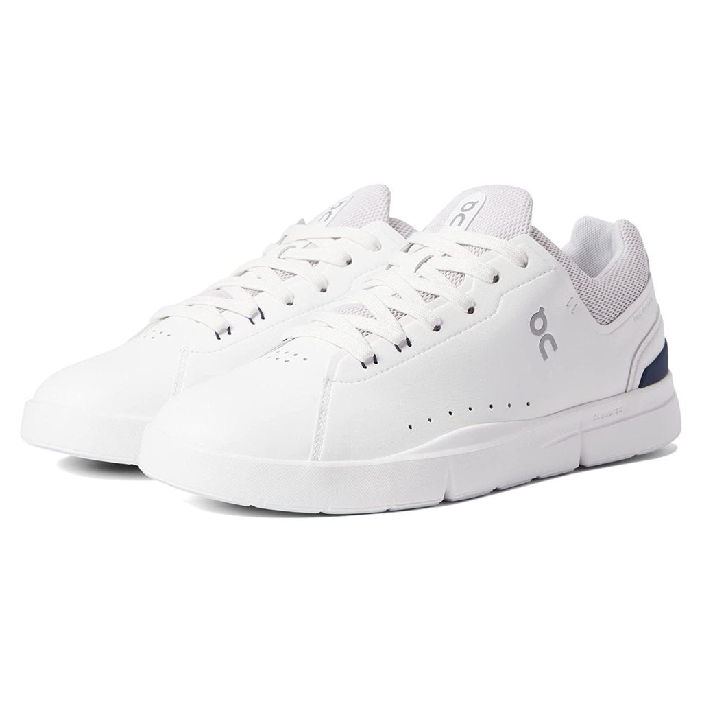 On Running The Roger Advantage Textile Men's Low-Top Sneakers#color_white ink