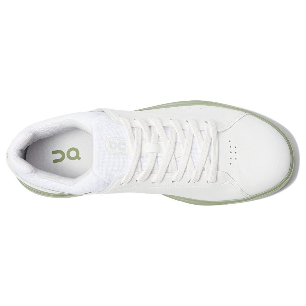 On Running The Roger Advantage Textile Men's Low-Top Sneakers#color_white reseda