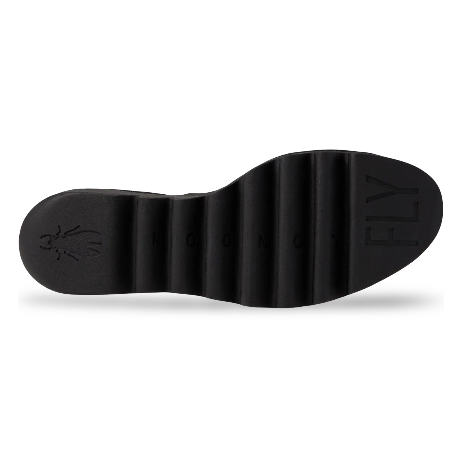 Fly London BISO305FLY Mousse Leather Womens Sandals#color_black black