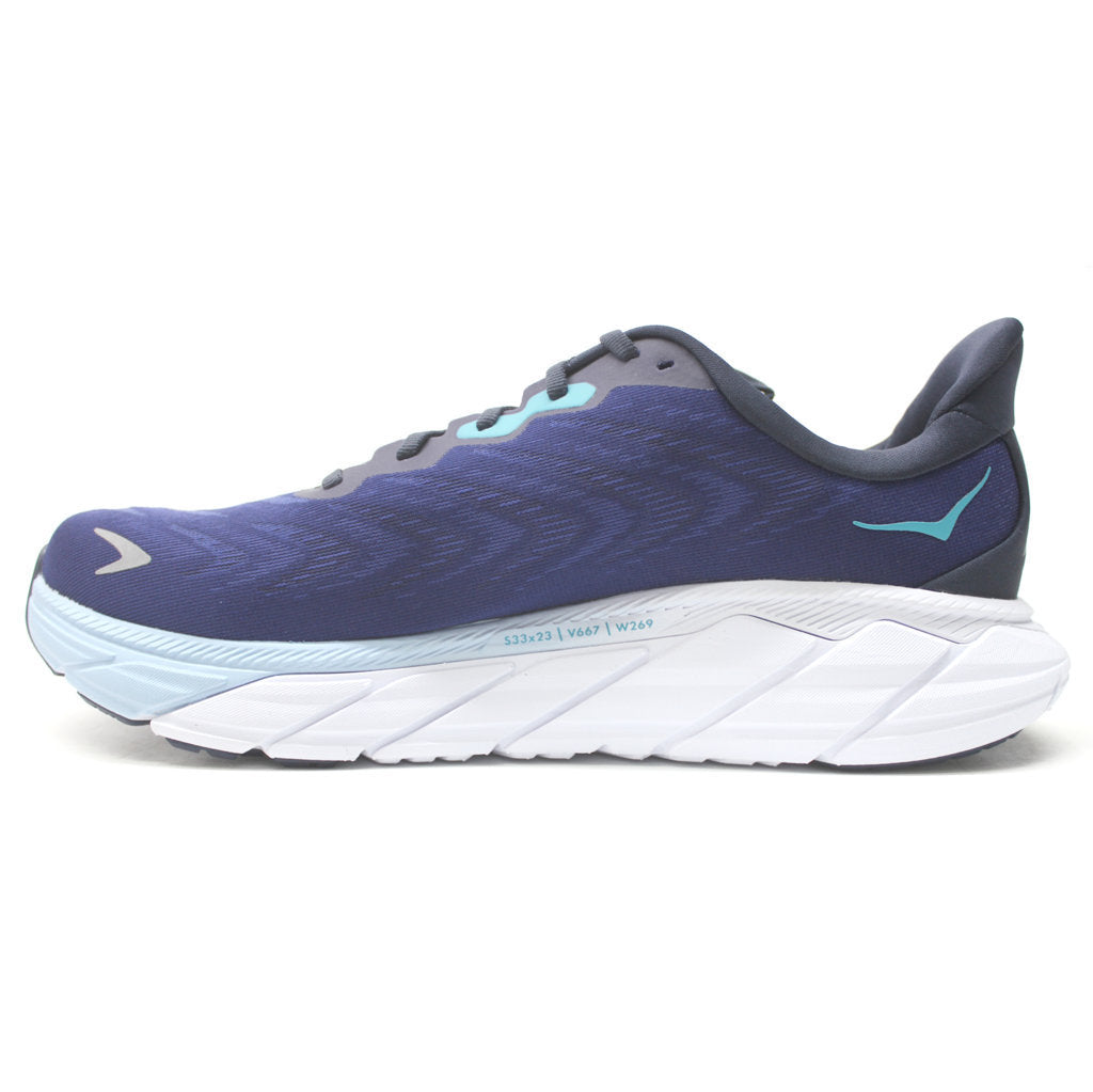 Hoka Arahi 6 Mesh Men's Running Shoes#color_outer space bellwether blue