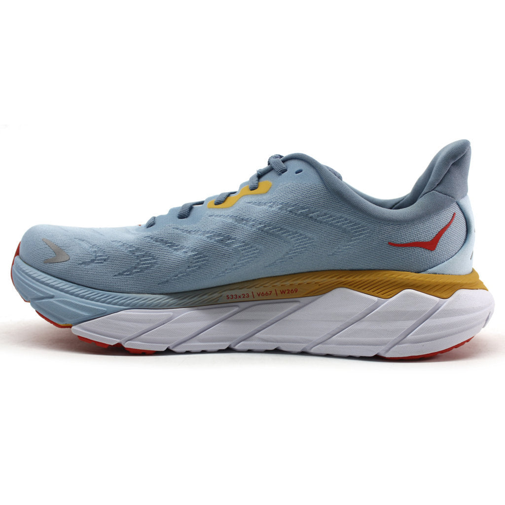 Hoka Arahi 6 Mesh Men's Running Shoes#color_summer song mountain spring