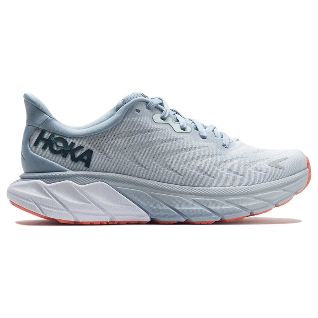 Hoka One One Arahi 6 Textile Womens Sneakers#color_plein air blue fog