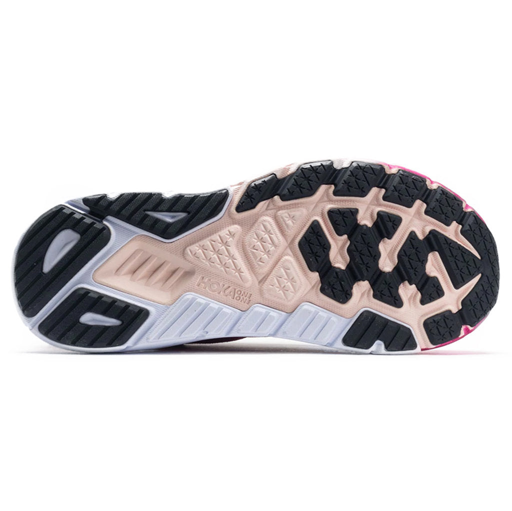 Hoka Arahi 6 Mesh Women's Running Shoes#color_festival fuchsia ibris rose