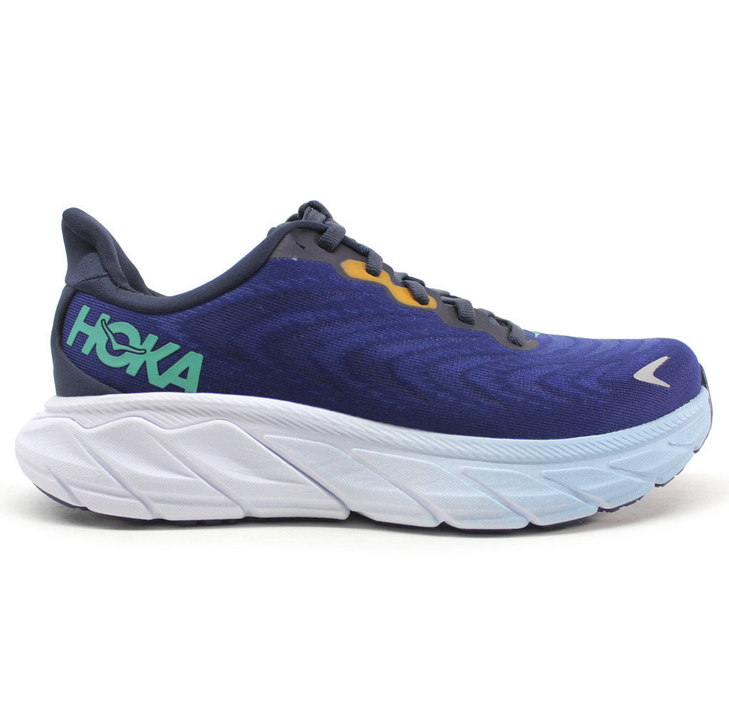 Hoka One One Arahi 6 Textile Womens Sneakers#color_outer space bellwether blue