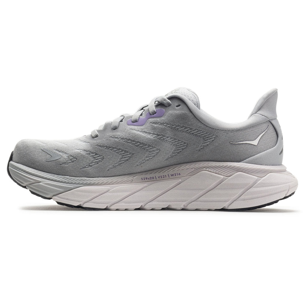 Hoka One One Arahi 6 Textile Womens Sneakers#color_harbor mist silver