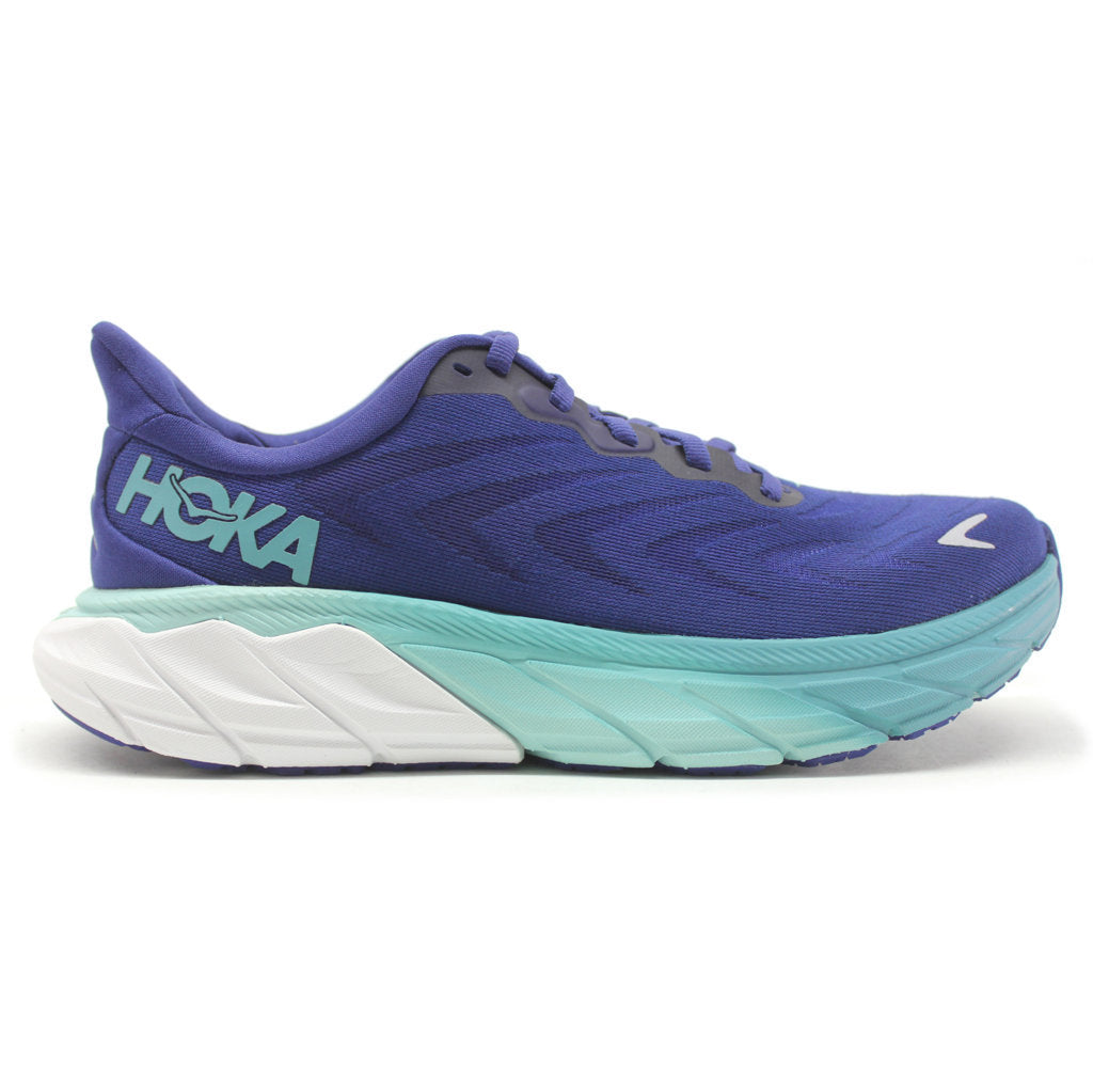 Hoka One One Arahi 6 Textile Womens Sneakers#color_bellweather blue ocean mist