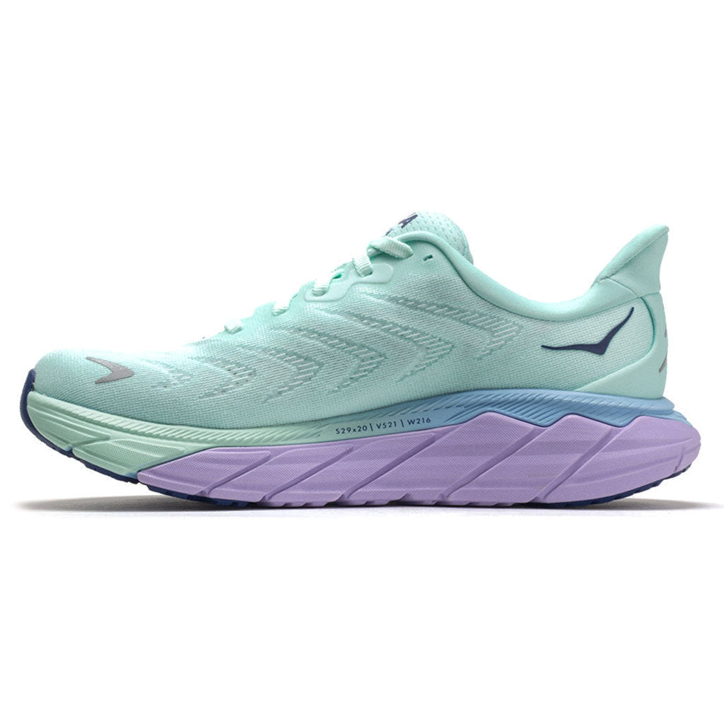 Hoka One One Arahi 6 Textile Womens Sneakers#color_sunlit ocean lilac mist