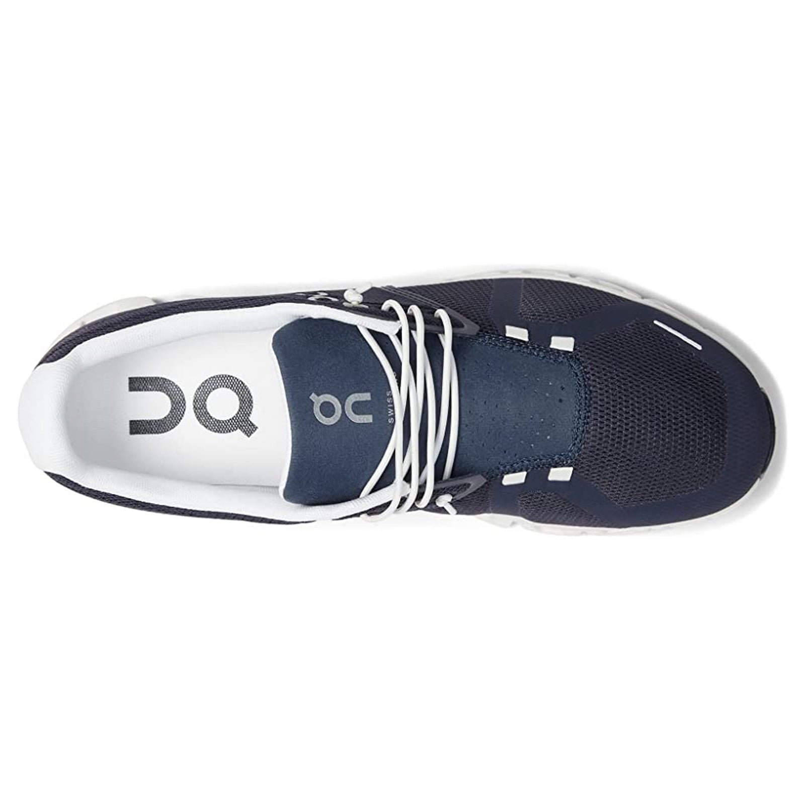 On Cloud 5 Textile Synthetic Men's Running Midnight White