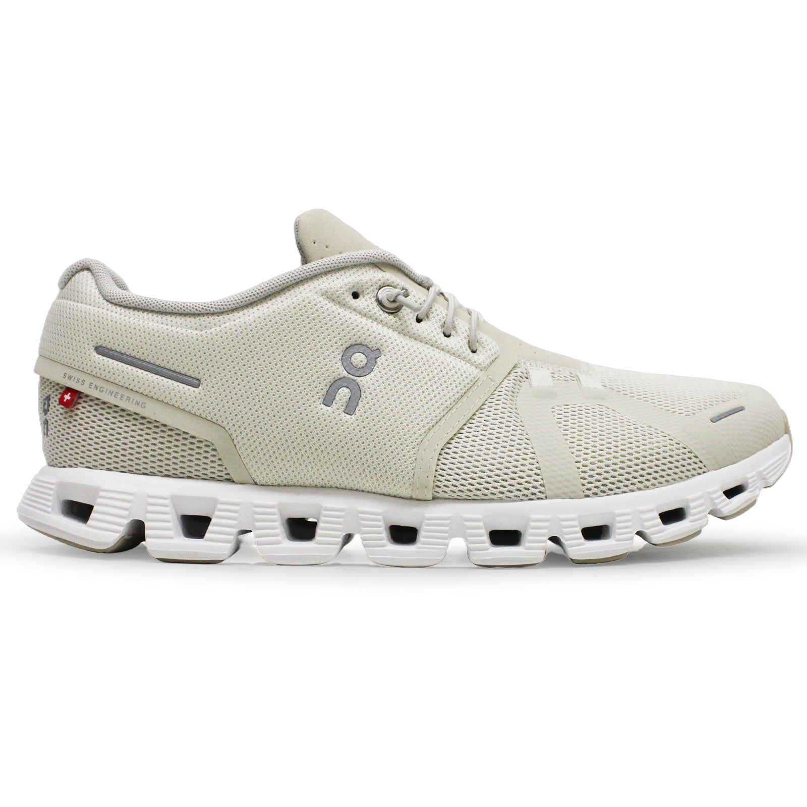 On Cloud 5 Textile Men's Running Shoes#color_cream sand