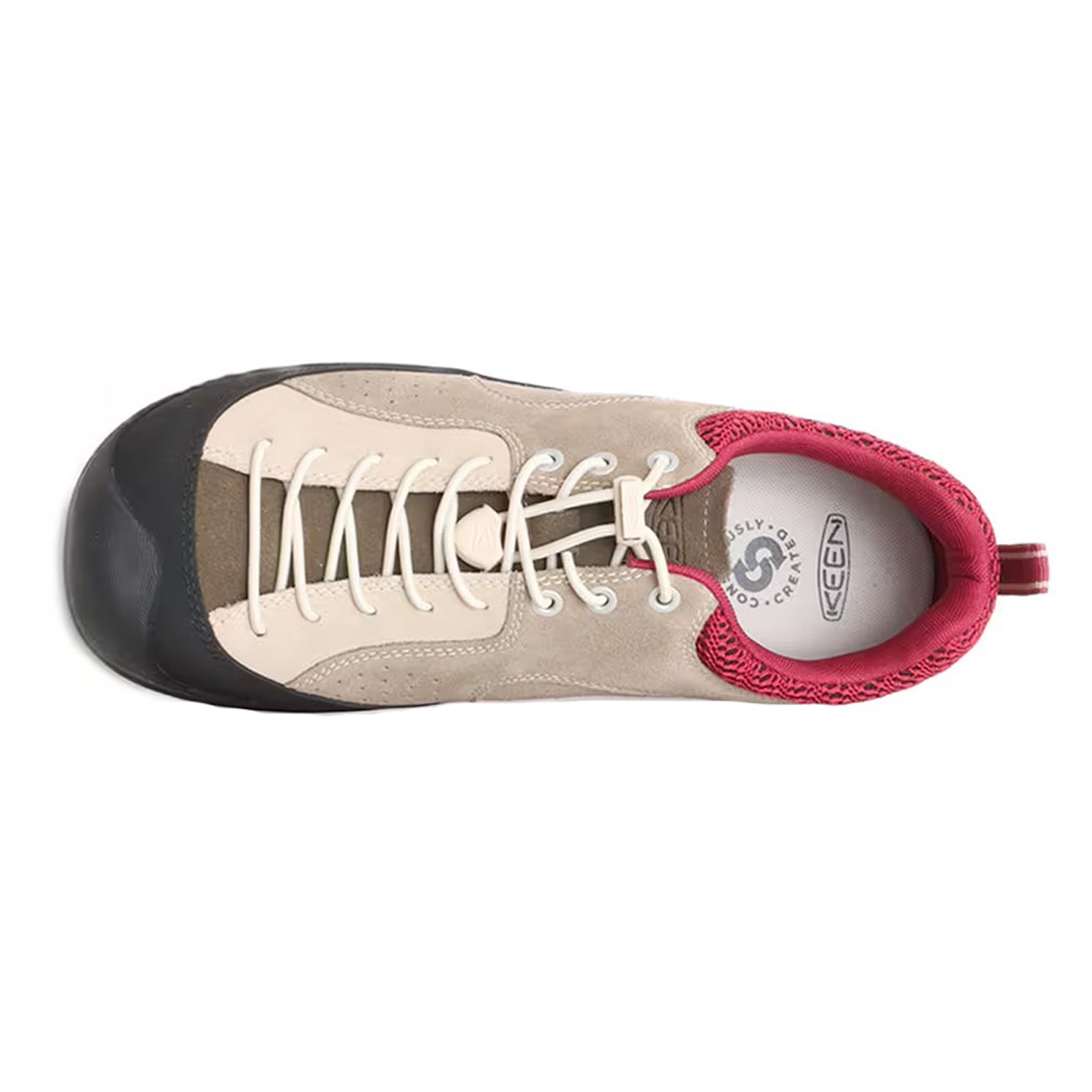 Keen Jasper Rocks SP Leather Mens Trainers#color_brindle plaza taupe