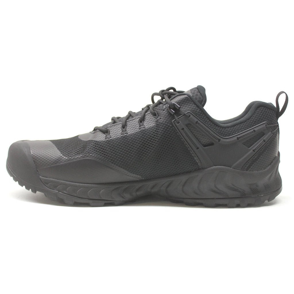 Keen NXIS EVO Mesh Men's Lightweight Waterproof Hiking Sneakers#color_triple black