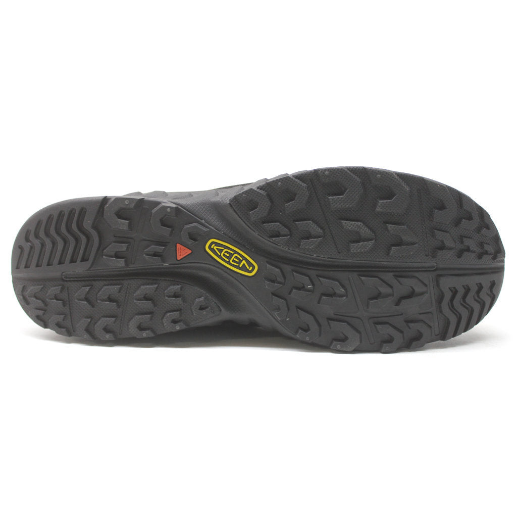 Keen NXIS EVO Mesh Men's Lightweight Waterproof Hiking Sneakers#color_triple black