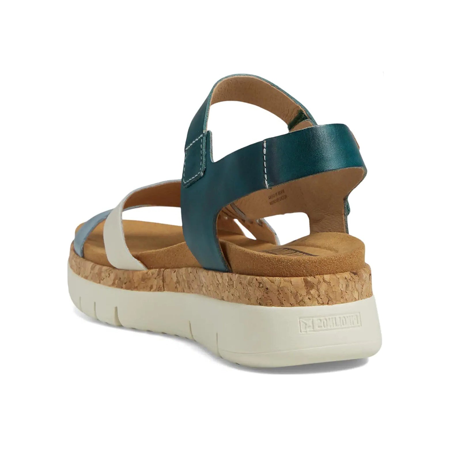 Pikolinos Palma W4N-0968 Leather Womens Sandals#color_river