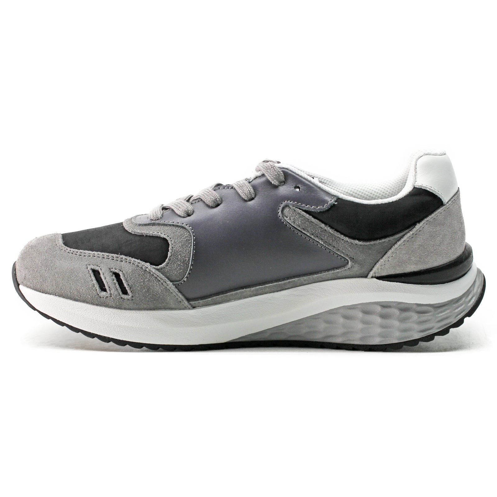 MBT Soho 1996 702885-1565N Leather Womens Trainers - Black Grey - 40#color_black grey