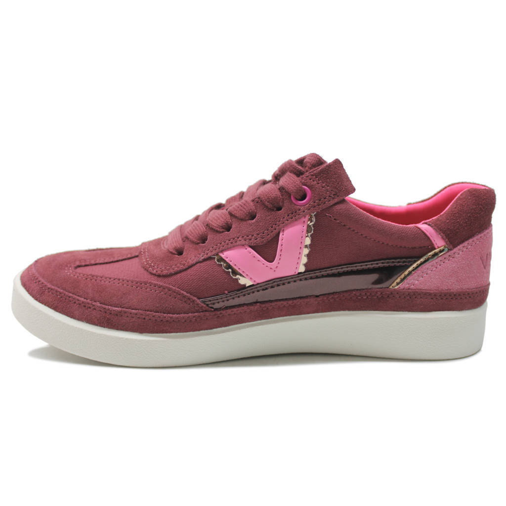 Vionic Mylie Suede Leather Womens Sneakers#color_shiraz