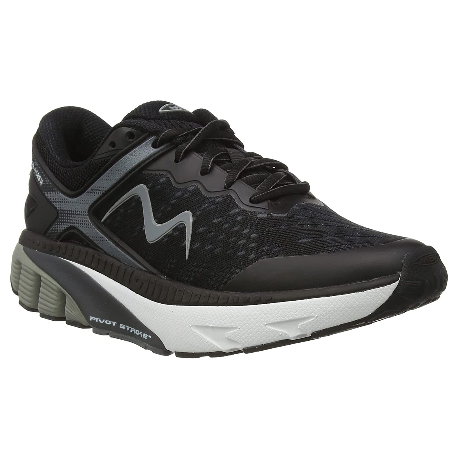 MBT MTR-1500 II Textile Synthetic Mens Trainers#color_black black